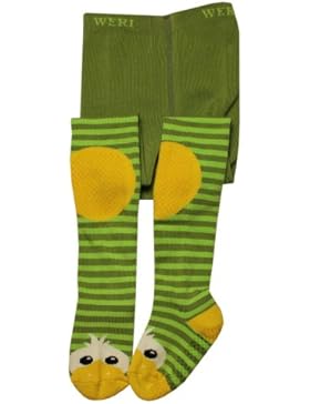 Weri Spezials ABS Krabbelstrumpfhosen mit der Ente in Gruen