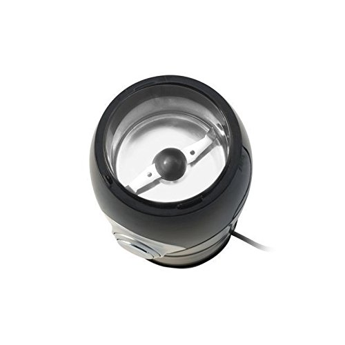 Elektrische Edelstahl Gewürzmühle zum Zerkleinern von Salz, Pfeffer, Getreide, Kräuter oder Nüssen - 4