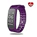 Produktbild SHONCO Schrittzähler Fitness Armband mit Pulsmesser Wasserdicht Bluetooth Activity Tracker Smart Sportband Fitness Tracker Wristband mit Gesundheit schlafen Monitor für iPhone Android Handys