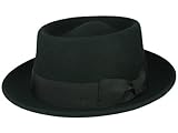 Rassow Pepino Pork Pie Hut Porkpie aus Wollfilz - schwarz 56