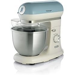 Ariete 00C158805AR0 1588 Robot Pâtissier Vintage, 2400 W, Céleste