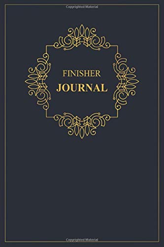 Finisher Journal: A classy black and gold Finisher Journal for day-to-day work