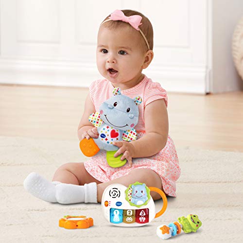 VTech - Coffret naissance - Eveil des sens - Cadeau de naissance avec premiers jouets de Bébé - bleu (80-522005) – Image 6