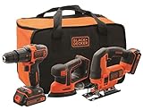Sierra de calar a batería 18V con longitud de carrera de 19 mm y hasta 2.500 carreras por minuto. Diseño compacto ideal para tareas de corte en madera, metal, materiales plásticos.
