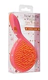 Michel Mercier Ultimate Girlie Detangling Brush for Normal Hair, Pink Handle/Orange/Green Bristles