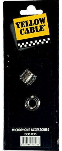 Yellow Cable - Adaptador de Rosca Micrófono BCT ECO B35