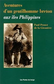 jaquette livre Aventures d'un gentilhomme breton aux iles Philippines