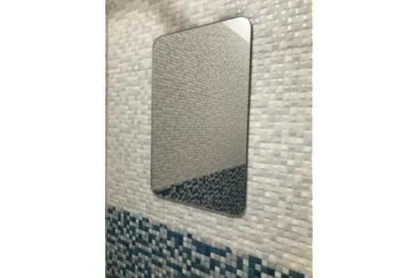 windowera No Drill Require Mirror, Easy Stick Mirror (Unframed, Wall Mount, Rectangular, Clear)