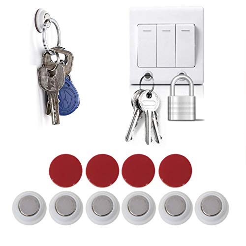 Askliy Morden Magnetic Key Holder Lot de 6 Porte-clés