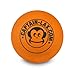 Produktbild Captain LAX Massageball Original - Lacrosseball in der Farbe Orange, aus Weichgummi, mit den Maßen 5 x 5 cm geeignet für Triggerpunkt- & Faszienmassage / Crossfit
