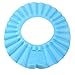 Pixnor® Ultra-light Soft EVA Waterproof Baby Kids Shower Bathing Shampoo Cap Hat (Blue)