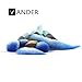 Vander 32 Pieces Make Up Brush Set Cosmetics Brushes Kit makeup brushes Set with Travel Pouch(Blue)
