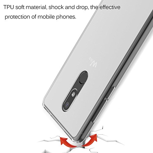 Wiko View Prime HÃ¼lle, iBetter Slim Case Clear Transparentes Smartphone HÃ¼lle Soft Premium TPU Transparente Abdeckung RÃ¼ckseite fÃ¼r Wiko View Prime Smartphone (Transparent)