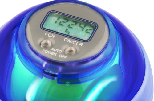 Powerball the original® Max Blau, mit Digital-Drehzahlmesser und 6 LEDs - 2