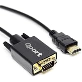 Qport-QPORT Q-HVG18 HDMI TO VGA 1,8 METRE &Ccedil;EVİRİCİ KABLO