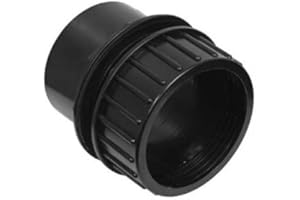 SIBO Xclear Folien-Flansch Ø 75mm mit Gewinde schwarz / Tankdurchführung