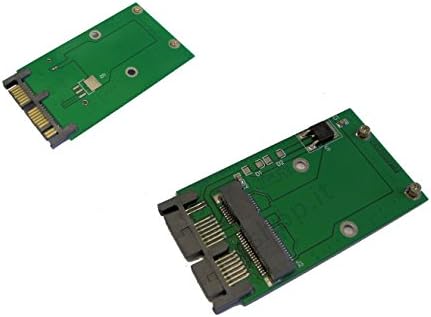 Mini PCIe PCI-e MSATA SSD To 1.8'' Micro SATA Adattatore Converter Card PCBA