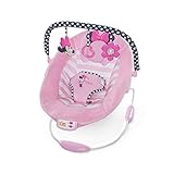 silla columpio bebe fisher price ¡A su pequeña Minnie Mouse le encantará jugar con la estupenda barra de juguetes, las dulces melodías y la relajante vibración!