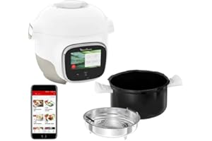 Multicuiseur intelligent Moulinex Cookeo Touch WiFi Mini CE922110 900 W Blanc