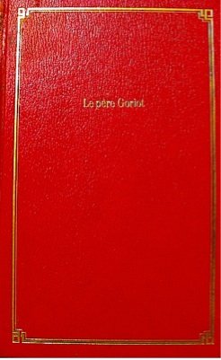 couverture de : Le P&egrave;re Goriot
