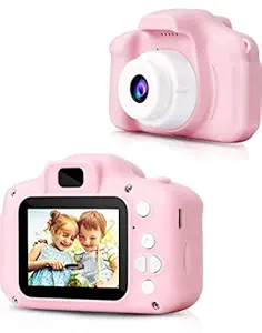 Chaurasia Sellers ?Kids Digital Camera with Soft Silicone Shell & 2.0 inch Screen, Rechargeable Shockproof with Selfie Timer (Without SD Card)