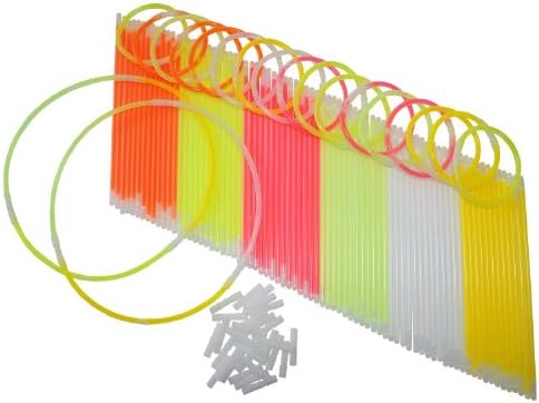 Laugh and fiebas024 – Confetti Party Decoration Bracelets – Tube of 100 – 5 X 200 Mm