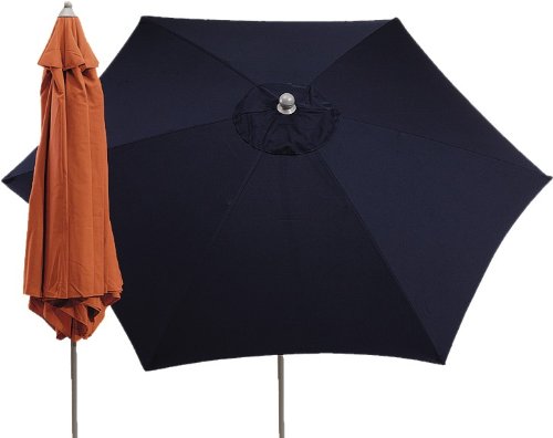 Preisvergleich Produktbild Consul Garden Sonnenschirm Push up Ø300 cm - terracotta / silber