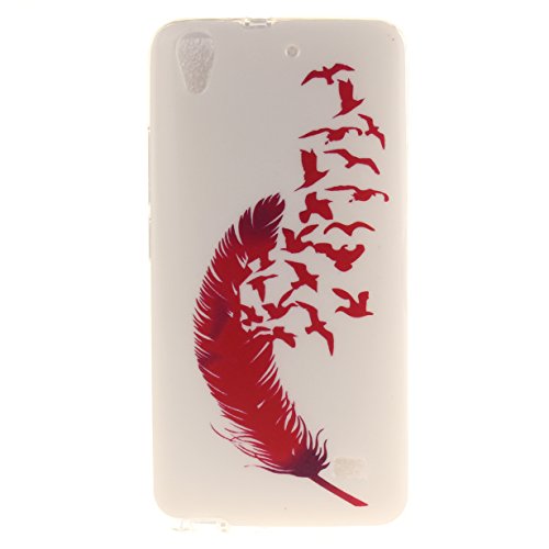 RUIST Funda Huawei Ascend G620S C  scara Delgada funda de Silicona TPU Silicona Suave de Goma Suave de Parachoques de la Cubierta del Caso para Huawei Ascend G620S  Shock-Absorci  n   Anti-Ara  azos 