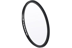 JJC Filtre UV Ultra Fin de 67 mm avec Protection UV Multicouche pour Objectif Canon, Sony, Nikon, Tamron avec Filetage de 67 mm
