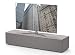 Produktbild Premium TV-Möbel, Lowboard, 160x32.5x40cm, incl. Akustikstofffront, Abnehmbare Rückwände, Made in Germany, einfache Montage, Farbe: Grigio