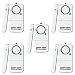 Produktbild kh security Fensteralarm, 5er Set, weiß, 100158set5