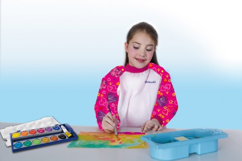 Pelikan Malschürze mit Klett-Verschluss und Tragebeutel für Kinder von ca. 6 – 9 Jahre - 3
