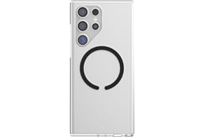 PopSockets : Anneau Adaptateur pour MagSafe - Anneau Adaptateur Magnétique à Coller pour iPhones Non compatibles MagSafe (iPhone 11 et Versions antérieures) ou téléphones Android - Black