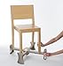 Portable chair booster Kaboost natural