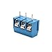 Produktbild suyep Screw Terminal Block Anschluss KF301–3P blau Eisen, blau, KF301-3P-Iron