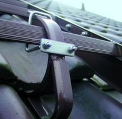 Klemmhalter für Dachleiter Edelstahl V4A