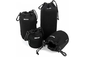 FITTINGS4YOU Matin Objektive Köcher Tasche Objektivbeutel Objektivköcher Neopren Größe XL