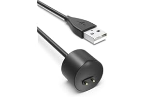 Bicmice Magnetyczny kabel do ładowania Xiaomi Mi Band 7/6/5, Amazfit Band 5, ładowarka USB do zegarka