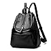 Produktbild HUANGDA Trendy Lady Double Shoulderbackpack, lässige weiche Leder Reiserucksack