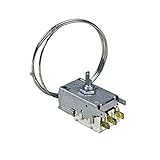 Thermostat Kühlthermostat Kühlgerät Kühl-Gefrierkombination Original Electrolux AEG 226214665/3 Ranco K59-L2097 770mm Kapillarrohr 3x6, 3mm AMP Santo C D AIK SC ARN DA DRD DRC ERN IK FRI JKG JCN FI