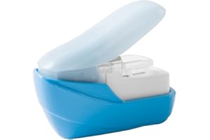 SAGASAVE Klammerloser Hefter, Mini Cute Book Manual Hefter Maschine für Broschüren, Zeitungen, Prospekte