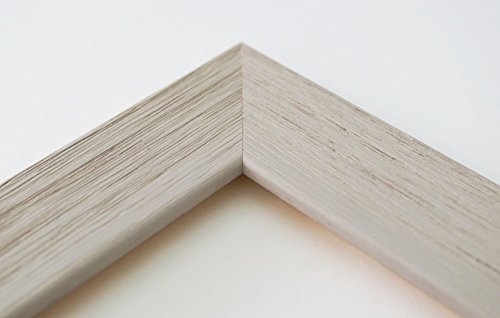Spiegel Wandspiegel Badspiegel – Florenz Grau 4,0 – handgefertigt – 200 Größen zur Auswahl – Modern, Landhaus – 50 x 70 cm AM - 4