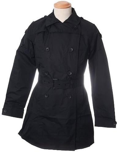 ARMADILLO LADIES MAC MOTORBIKE MOTORCYCLE SCOOTER JACKET WOMENS MACKINTOSH J&S (MEDIUM M, BLACK)