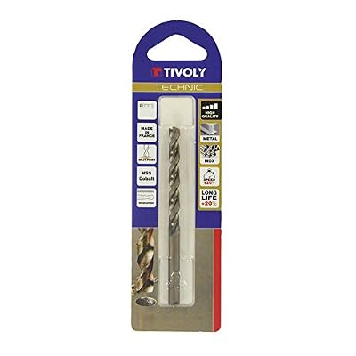 Tivoly 11468520800 Foret Métal Cobalt Technic Gradué, Bronze