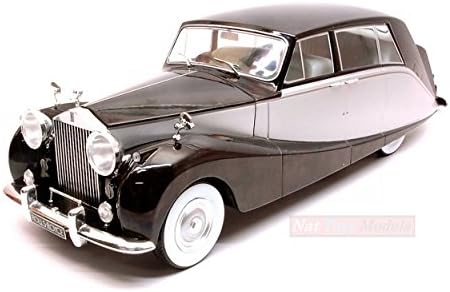 MCG18065 ROLLS ROYCE SILVER WRAITH EMPRESS BY HOOPER BLACK/SILVER 1:18