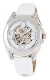Carlo Monti Armbanduhr für Damen mit Analog Anzeige, Automatik-Uhr und Lederarmband - Wasserdichte Damenuhr mit zeitlosem, schickem Design - klassische, elegante Uhr für Frauen - CM801-186 Modica