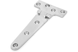 YOSOO HEALTH GEAR 151 x 75 x 4,5 mm zawias typu T, pogrubione łożysko kulkowe ze stali nierdzewnej do słonych drzwi mieszkalnych domu, akcesoria do bram środowiskowych, zewnętrznych i wewnętrznych