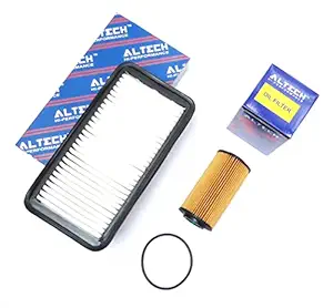 ALTECH Hi-Performance Air + Oil Filter Set For Hyundai Verna CRDi (2006 To 2010 Model)