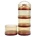GWELL BPA Free Four Chamer Formula Milk Powder Dispenser and Snack Container Coffee