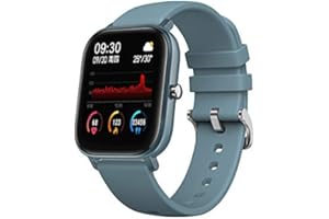 FINDTIME Montre Intelligente appels téléphoniques avec Haut-Parleur,écran tactile,couplage Direct avec des écouteurs Bluetooth, sans Fil, podomètre, Montre de Sport